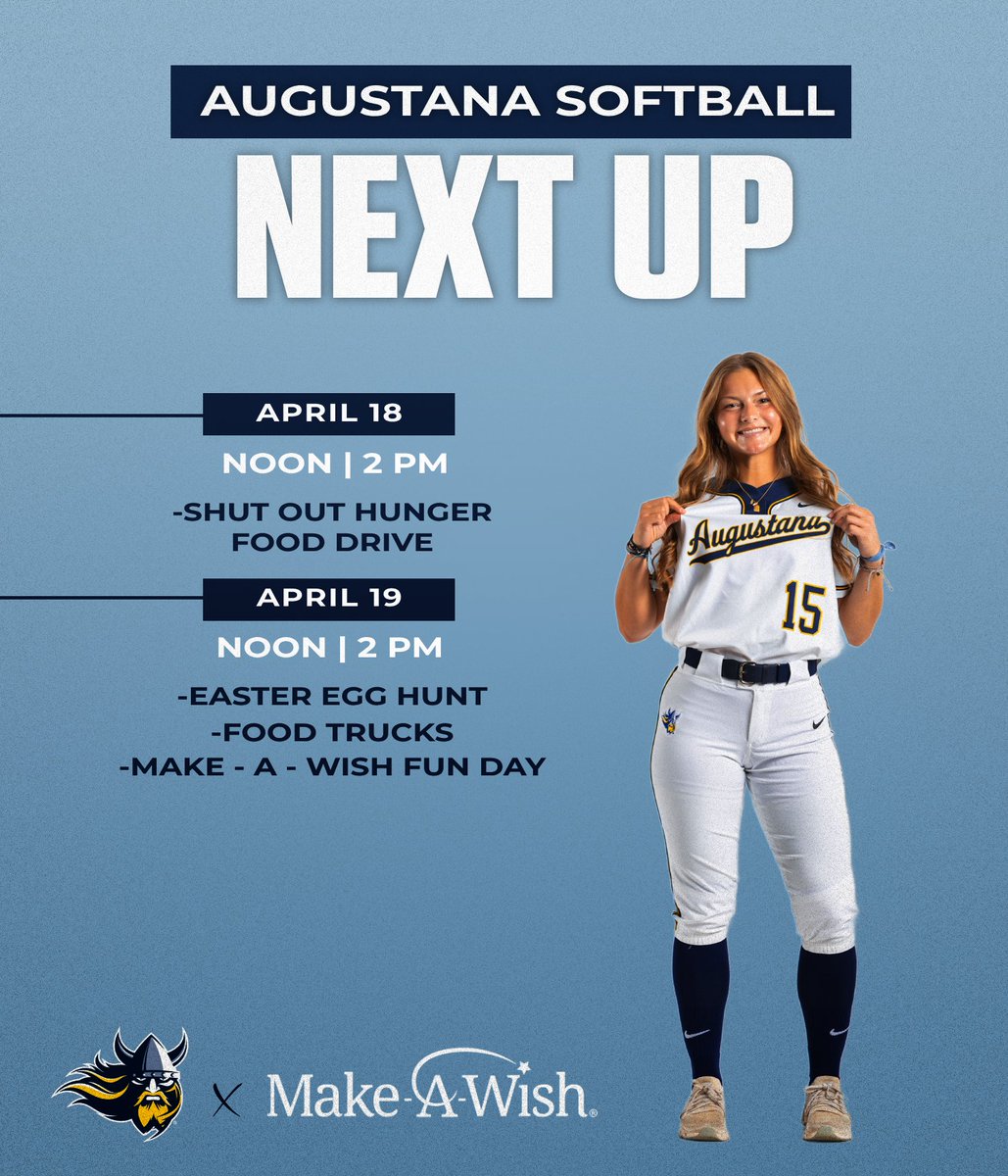 Weekend Lineup You Don’t Wanna Miss!

Friday: Food Drive to Shut Out Hunger – bring non-perishables &amp; make a difference!🥫

Saturday: It’s Make-A-Wish FUN DAY!
🍴 Food Trucks • 🐣 Easter Egg Hunt • 🎉 Games, Fun &amp; More!

#BuildingChampions