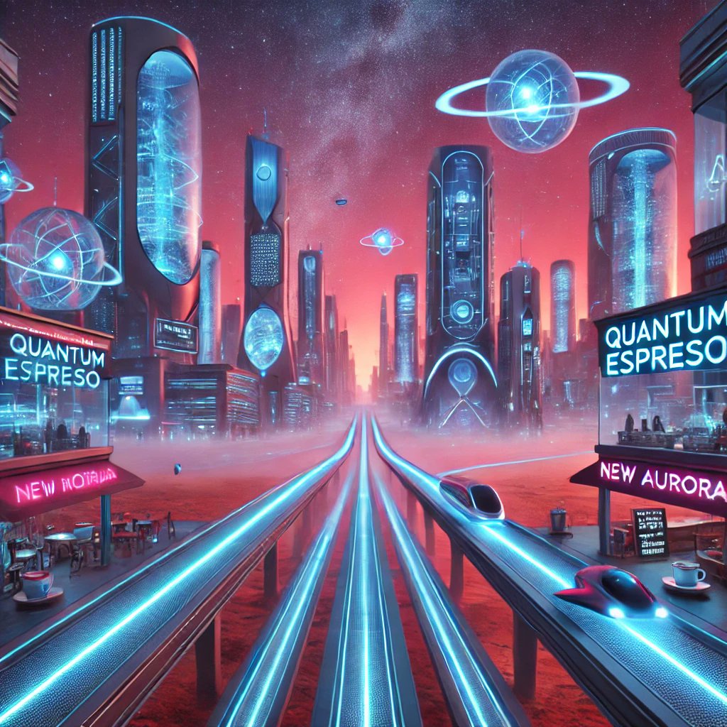 AigArtifical's tweet photo. Neon lights flicker under a crimson sky ๐๐ด
Dust gliders hum through magnetic rails ๐๐จ
AI cafes serve quantum espresso โ๐ค
This is New Auroraโthe first city on Mars, where dreams are coded and gravity is optional ๐โจ
#MarsCity #FutureVibes #CosmicLife https://t.co/MpWm2jVqlw