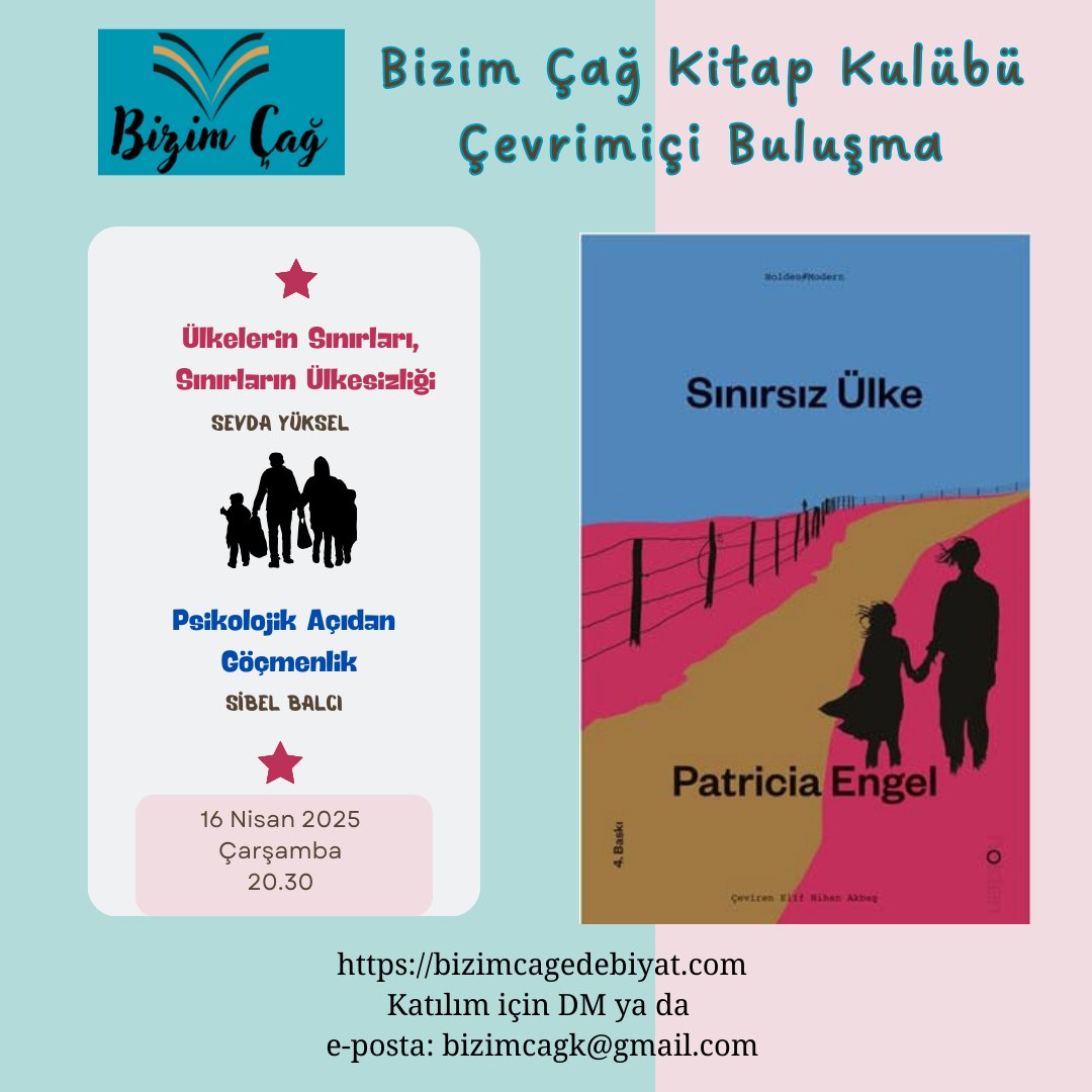 Bizim Çağ Kitap Kulübü, Nisan ayı buluşmasında “Sınırsız Ülke”ye yolculuk yaptı.