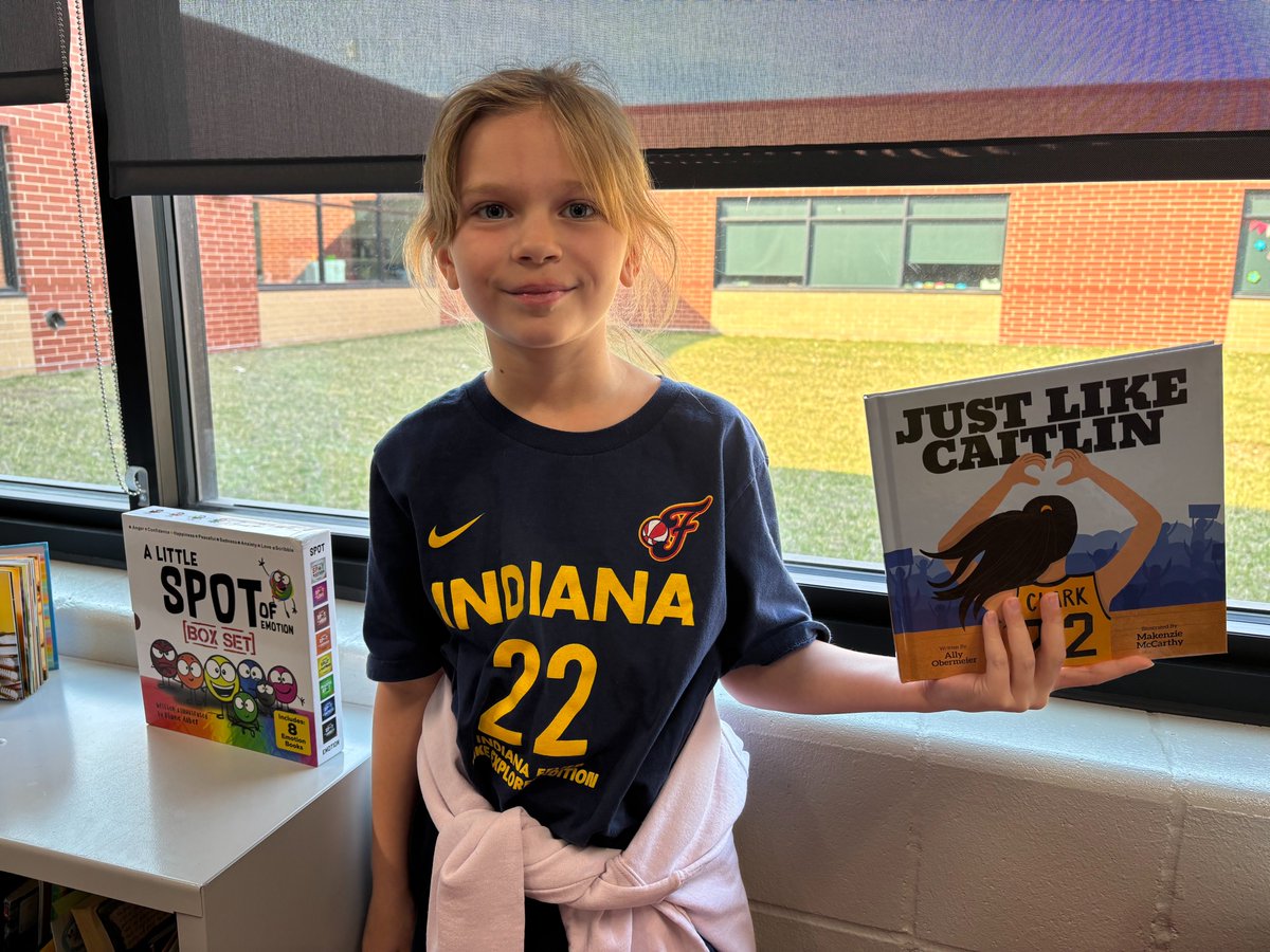 What a fun day for DCG 3rd grade students! A special thank you to Great Southern Bank for donating Just Like Caitlin books to all of our 3rd graders! This will be a popular book tonight!