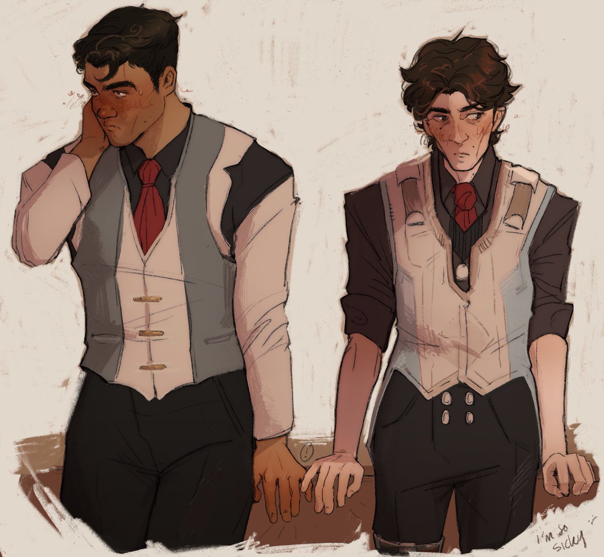 barnespls's tweet photo. I drew this in a feverish haze. They don’t even know they’re soulmates yet…
#arcane #jayvik https://t.co/KX3b9d2mRC