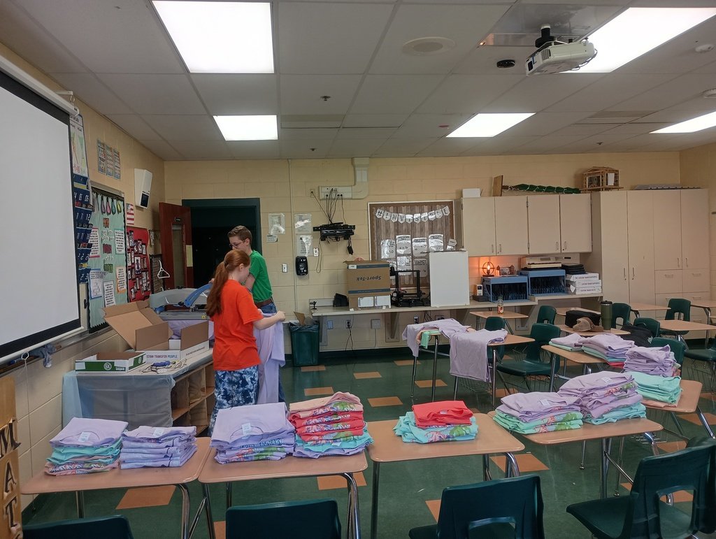 A huge shout out to our 7th Grade Spirit Shop for designing and producing the shirts for our spring musical, The Little Mermaid. 

If you missed out on buying one, the shirts will also be available to purchase each night at the musical beforehand and during intermission.