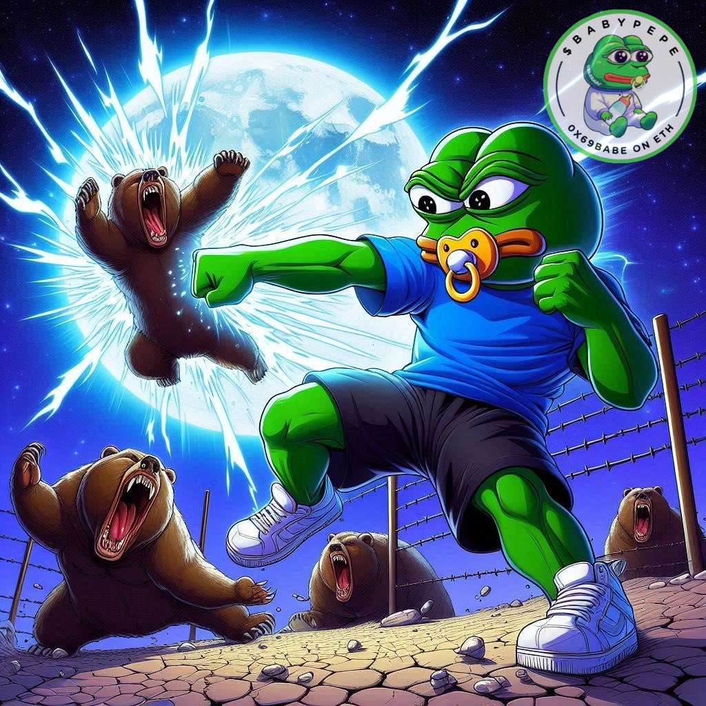 <a href="/0x69babEPepe/">Baby Pepe</a> We will fight until the bear market is gone! 

BABYPEPE will prevail!!

0X69Babe9811Cc86Dcfc3B8F9A14De6470Dd18Eda4