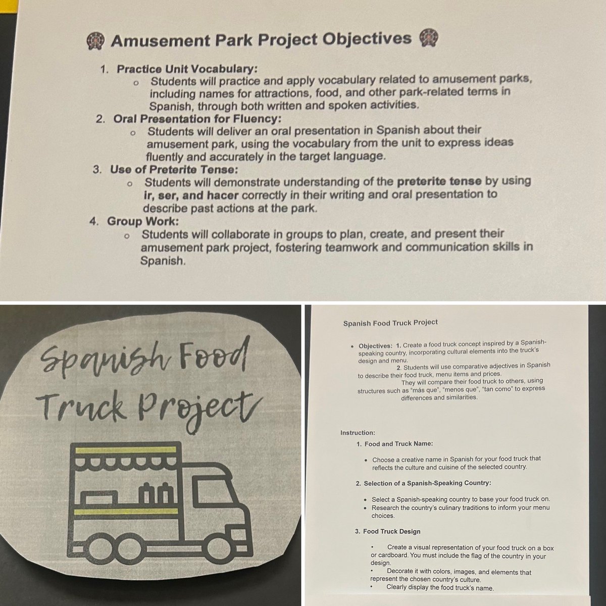 wrightway99's tweet image. I unexpectedly stepped into the Spanish class at #TuckerMS @DeKalbSchools and went goo goo over these projects. Look at the creativity!

#worldlanguages
#projects