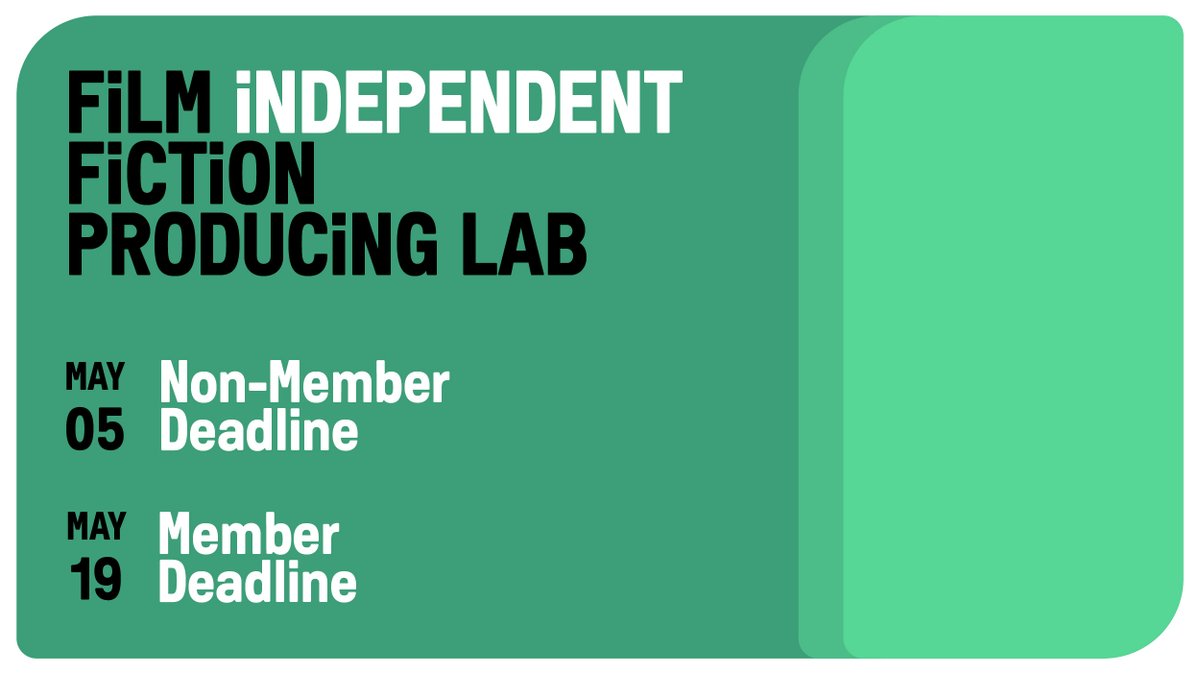 Follow in the footsteps of #Fellow Daniel Tantalean and apply to this year’s Fiction Producing Lab by May 3! bit.ly/ProducingLab20…
