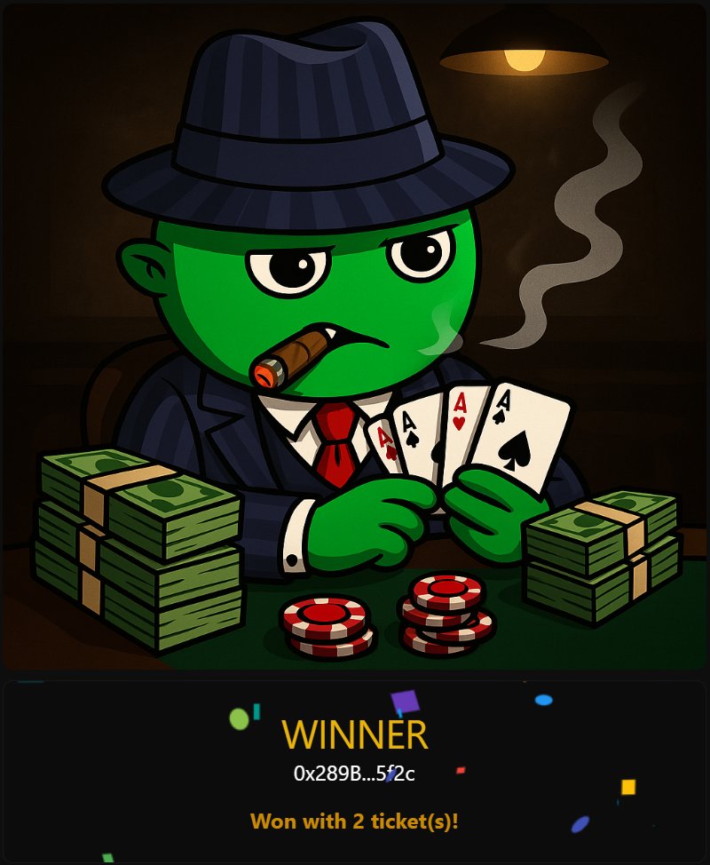 The raffle just ended. Congratulations to the winners!
Colonizers, reach out via DM with your wallet address.
0x1c27...E2a8
0x4Da6...65A4
0x289B...5f2c