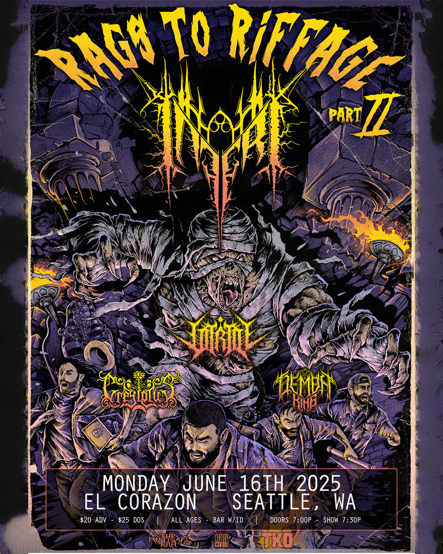 Monday, Jun 16, 2025 - Rags To Riffage Tour Part II: Inferi, Vitriol, Greylotus, plus Demon King, at El Corazon!

Get your tickets now!

wl.seetickets.us/event/inferi/6…