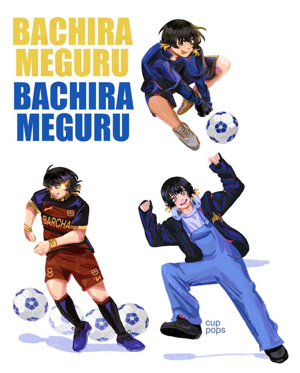 Got into blue lock and caught up with the manga. Here’s my GOAT since day 1, now and forever more!! #Bachira #Meguru #Bluelock