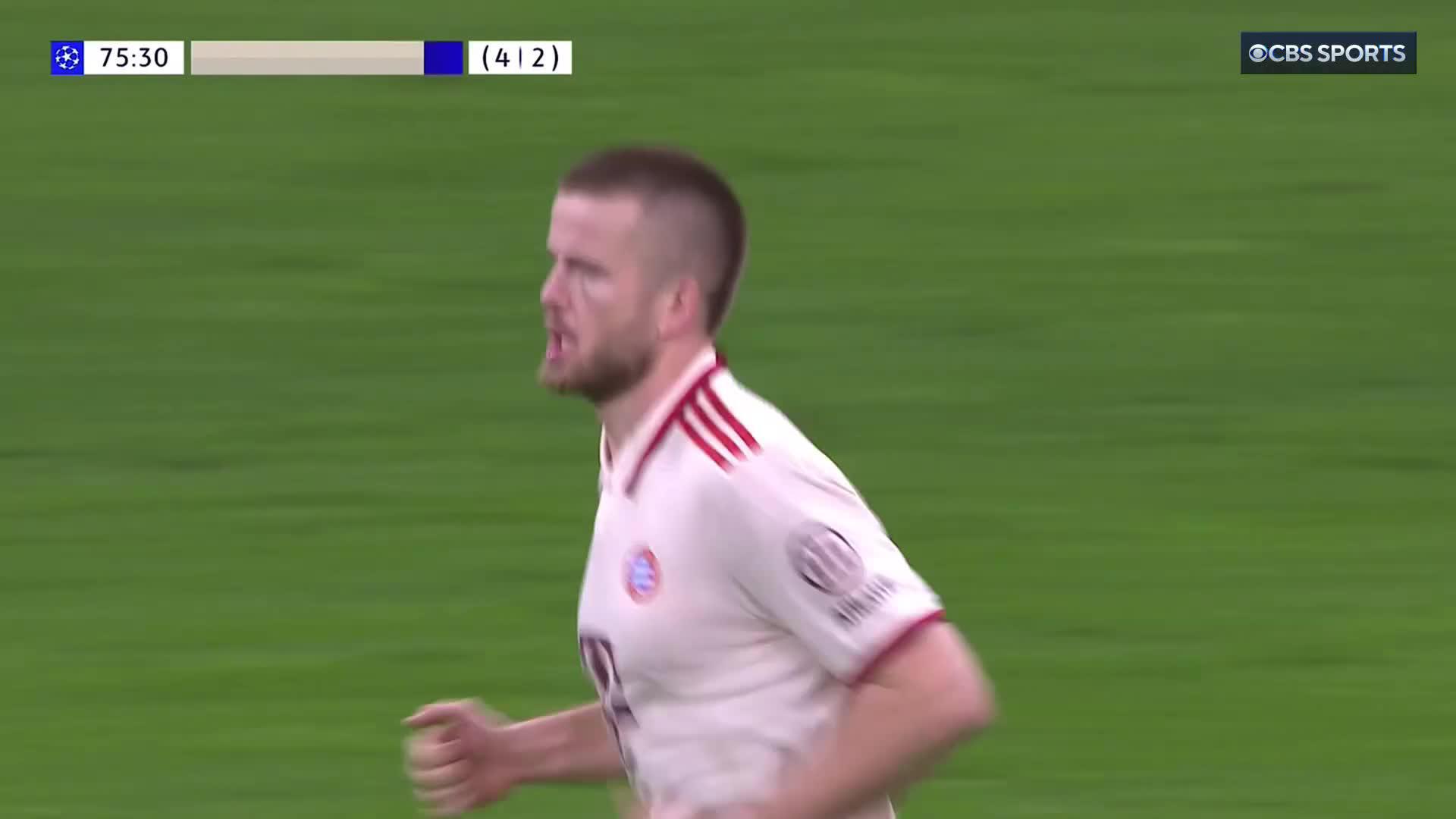 Eric Dier rises high with a HUGE header for Bayern 💥