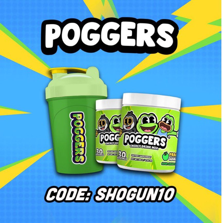 I’m affiliate with <a href="/PoggersShop/">POGGERS® 🐸</a> 
Use code: Shogun10 for 10%