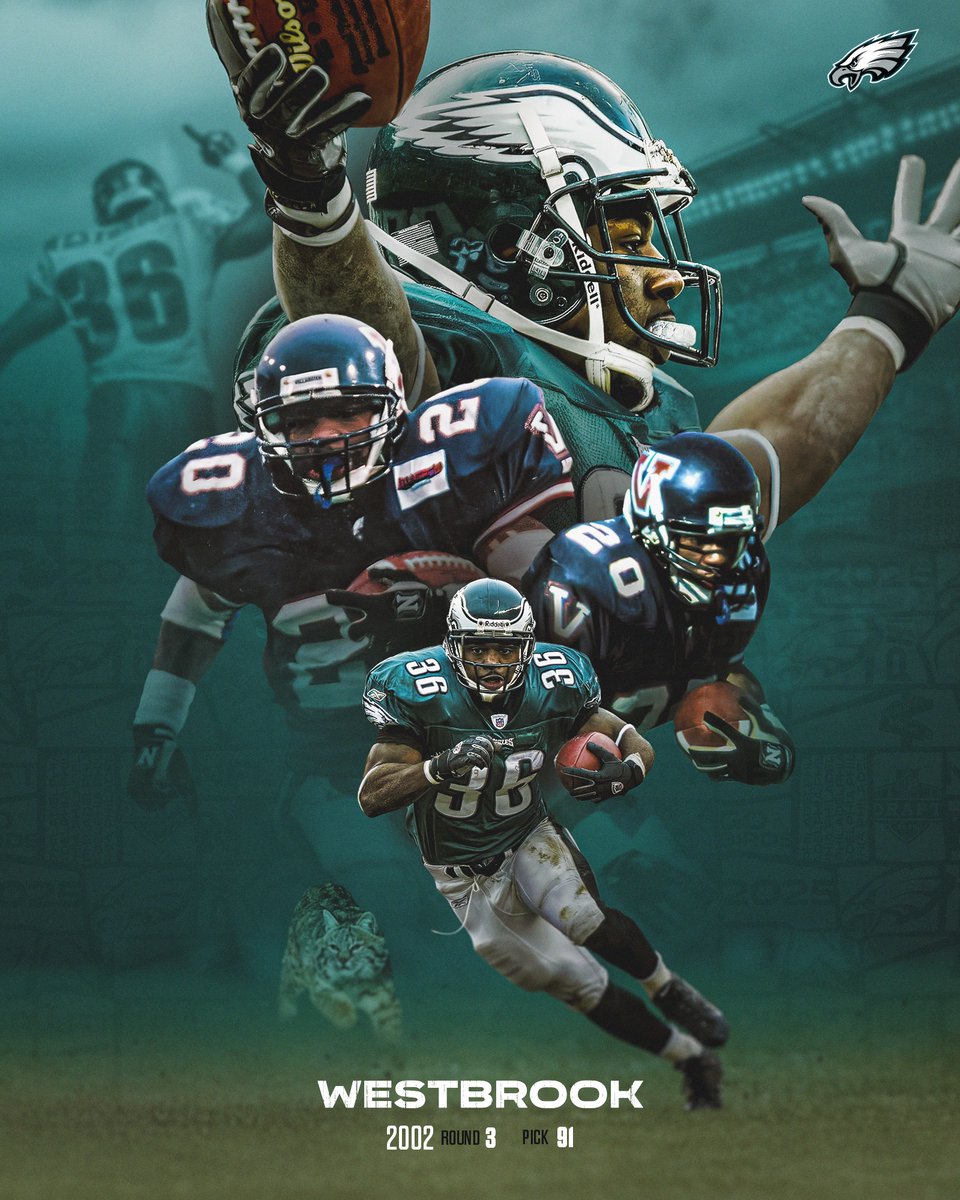 Philadelphia Eagles (@eagles) on Twitter photo Brian Westbrook, Mr. All-Purpose!
From being the only player in the history of college football to have 1,000 yards rushing and receiving in one season to being an NFL All-Pro and Eagles Hall of Famer.
<a href="/36westbrook/">Brian Westbrook</a> | <a href="/NovaFootball/">Villanova Football</a> Brian Westbrook, Mr. All-Purpose!
From being the only player in the history of college football to have 1,000 yards rushing and receiving in one season to being an NFL All-Pro and Eagles Hall of Famer.
<a href="/36westbrook/">Brian Westbrook</a> | <a href="/NovaFootball/">Villanova Football</a>