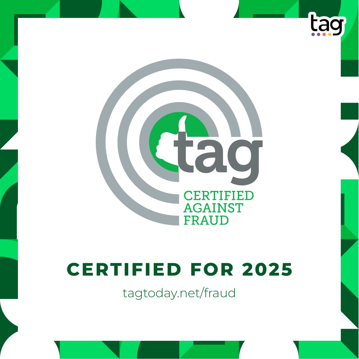 For the seventh consecutive year, Dealer.com has received a Certified Against Fraud Seal from the Trustworthy Accountability Group <a href="/tag_today/">TAG</a> and remains the only automotive advertising company to attain this crucial certification. Read more: cox.auto/uiihV