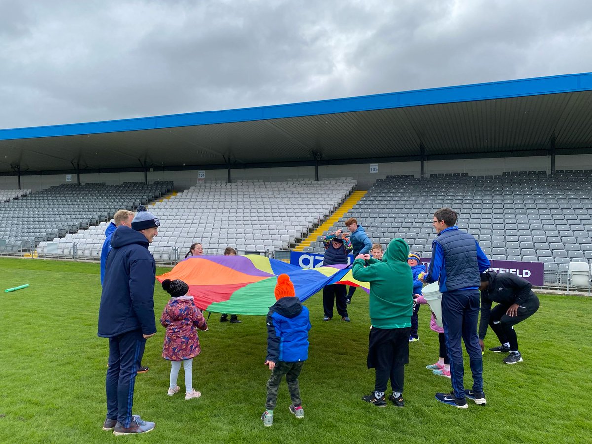 WaterfordGAACG's tweet photo. #GAA FUN & RUN EASTER CAMP 👇
BRILLIANT MORNING OF FUN, ENJOYMENT, HURLING, FOOTBALL & MUCH MORE as we teamed up with the @WaterfordLSP in Walsh Park
Despite the cold weather conditions, everyone had a ball, thanks to all who contributed 👍👏✅️ #GAAForAll #FunAndRun @wlrfm https://t.co/YmQi5F1gBt