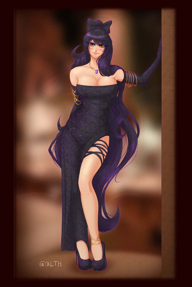 Ballgown Blake is one of my favourite Blakes 🥰

#RWBY #Blake_Belladonna