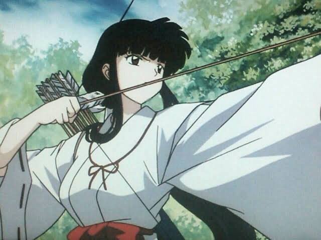 MenchAfreeee's tweet photo. 作中1メンヘラ巫女　『桔梗』　完成しました。

『おのれ、犬夜叉ぁぁー！』

#モンハンワイルズ
#重ね着コスプレ https://t.co/ldtp5TPyhj
