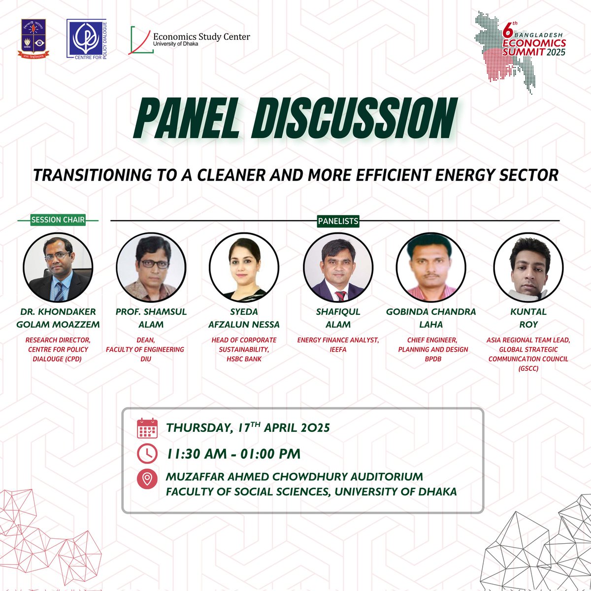 Can Bangladesh achieve a cleaner and more efficient energy future?
Join us at #BES2025 as experts unpack the challenges and opportunities of the transition.
#BES2025