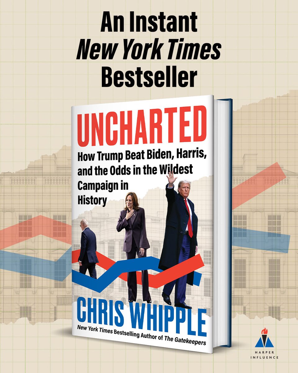 Chris Whipple (@ccwhip) on Twitter photo Humbled to announce that ‘Uncharted’ has debuted at #6 on the New York Times bestseller list. <a href="/kennerly/">David Hume Kennerly</a> <a href="/HarperCollins/">HarperCollins</a> @lawrence <a href="/NicolleDWallace/">Nicolle Wallace</a> <a href="/JamesCarville/">James Carville</a> <a href="/jimmessina/">Jim Messina</a> Humbled to announce that ‘Uncharted’ has debuted at #6 on the New York Times bestseller list. <a href="/kennerly/">David Hume Kennerly</a> <a href="/HarperCollins/">HarperCollins</a> @lawrence <a href="/NicolleDWallace/">Nicolle Wallace</a> <a href="/JamesCarville/">James Carville</a> <a href="/jimmessina/">Jim Messina</a>