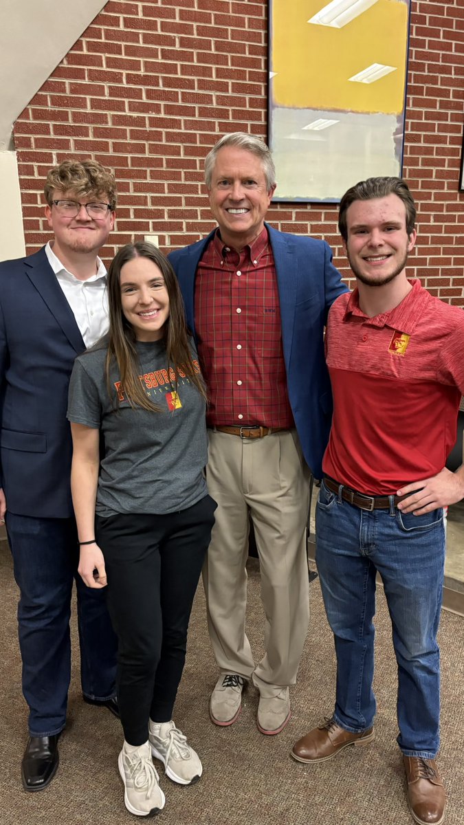 We had over 50 people today come listen to Senator Roger Marshall speak on topics such as tariffs, wind and solar energy, farmers, and many more! Thank you <a href="/RogerMarshallMD/">Dr. Roger Marshall</a> for helping Make America Great Again!