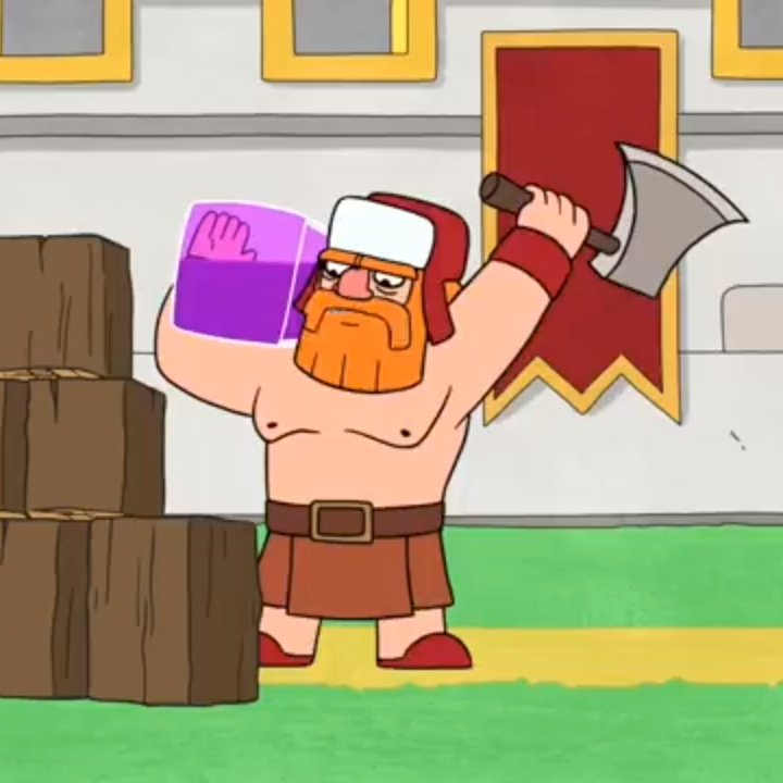 Amo más al leñador pero encuentro más del cazador alaberga
#crtwt #ClashRoyale