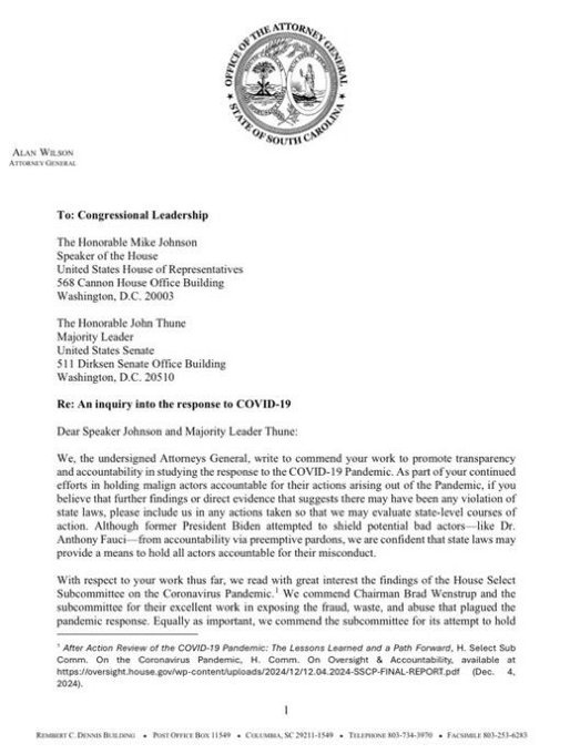 BREAKING: An investigation has launched into Dr. Fauci