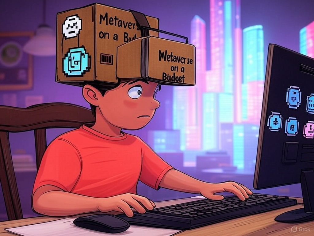 ShadowXLLX's tweet image. When your client wants a ‘metaverse vibe’ but their budget screams Web2  #Web3Writer&quot; 😅😅😅😅😅😅
