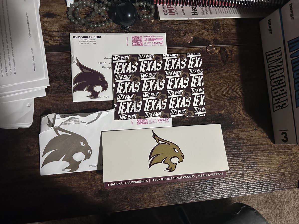 Thanks for the love!! 
<a href="/TXSTATEFOOTBALL/">Texas State Football</a> <a href="/andrewcobus/">Coach Cobus</a> <a href="/CoachShoeOL/">Jordan Shoemaker</a> <a href="/TrustMyEyesO/">⭕️FFERTUNITY</a> 
<a href="/RecruitKatyFB/">RecruitKatyFB</a> <a href="/Katyfootball/">Katy Football</a> 
<a href="/Coach_Longacre/">Joseph Longacre</a>