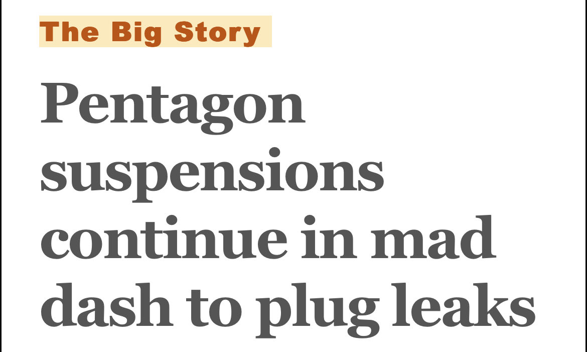 The old adage is spot on: The dead fish stinks from the head.