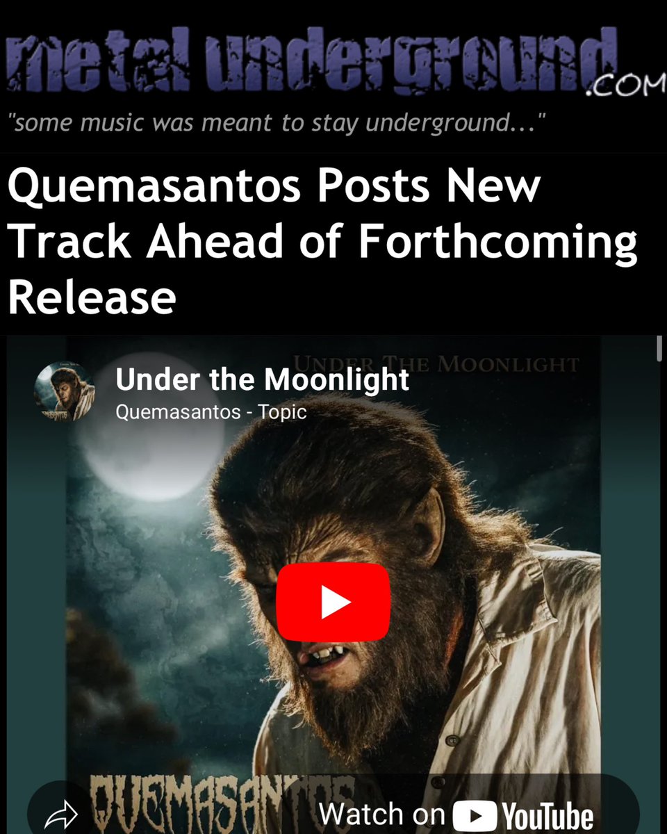 Quemasantos Posts New Track Ahead of Forthcoming Release

metalunderground.com/news/details.c…

@metalunderground_com 
@ashermedia 
#metalisvital <a href="/quemasantos1/">Quemasantos</a>