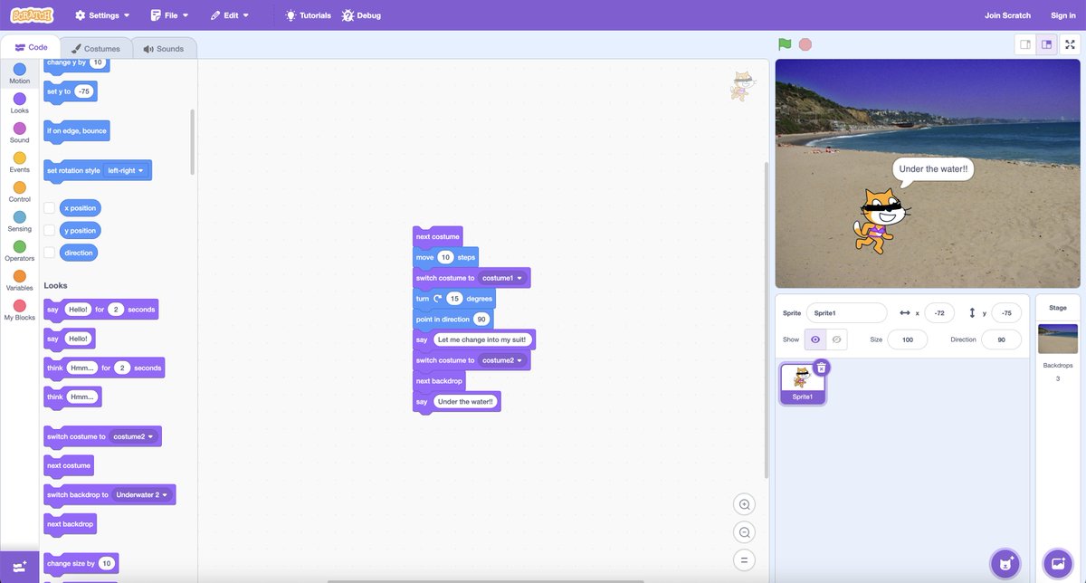 Trying out a new coding game! Not as easy as you think! #TeachingCoyotes
