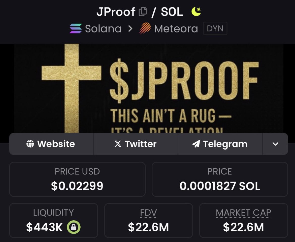 markochumak's tweet photo. We’ve locked in an impressive 6.6x 💨🚀 return with $JProof and I make it look effortless 💪
If you’re not in my private TG group, you’re missing out on both the gains and the excitement 🎉🍾
$sol $peep $dark $jproof $csc #fitcoin #defiant $time #grassify #shartcoin #fortuneai $prize #jailtint $wecoin $jovial #minecraft