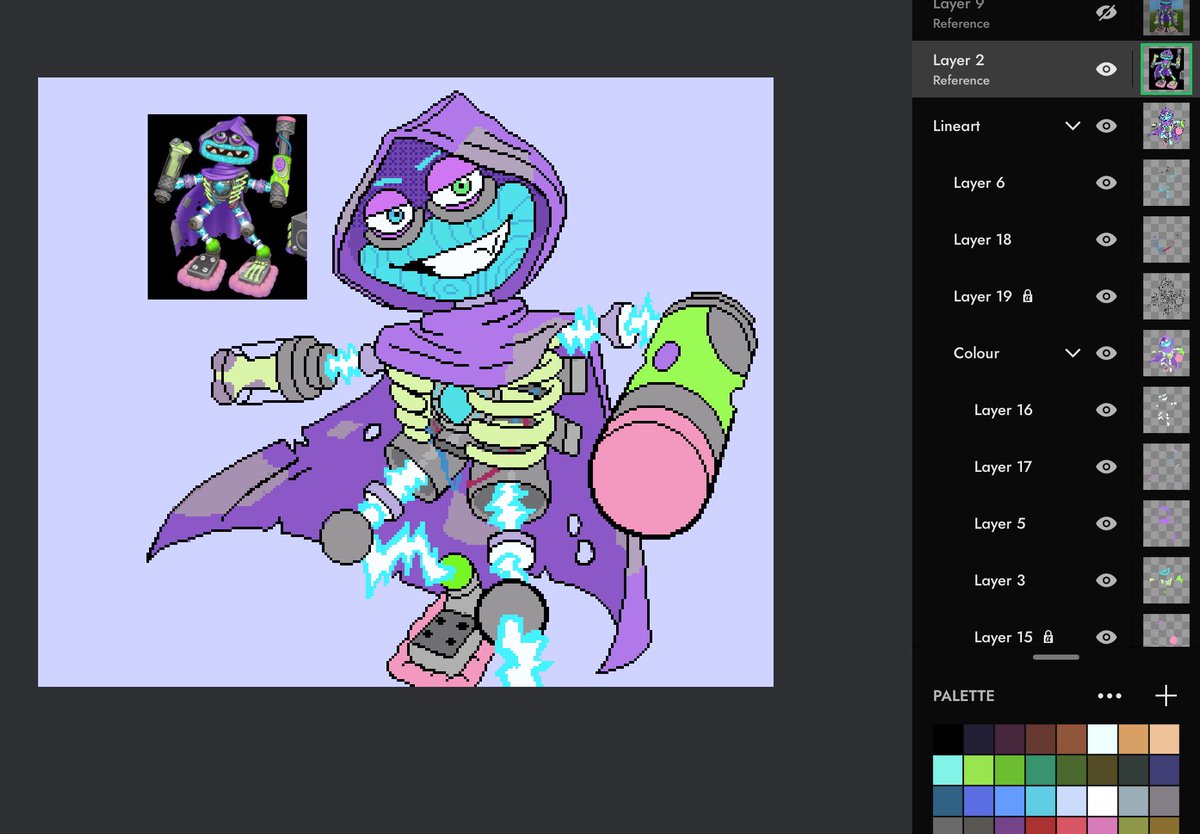 Suinumi's tweet image. I want to power through the night to finish this but i have work tomorrow 😭