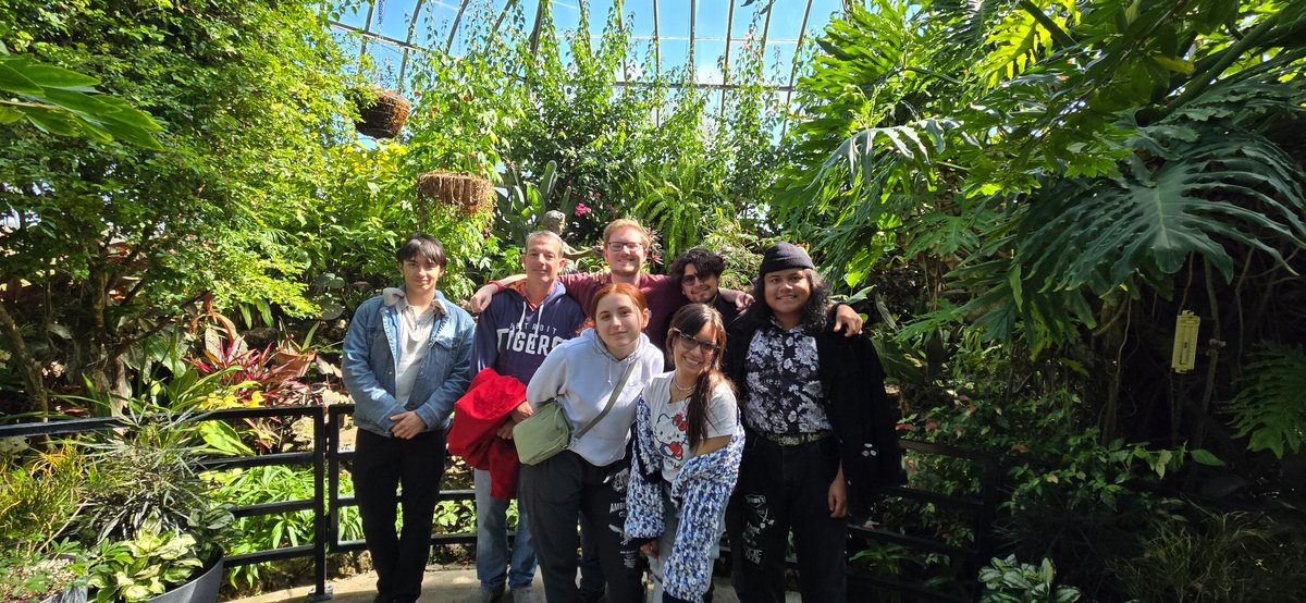 Enjoyed Belle Isle conservatory with the team today. Tomorrow we debate.