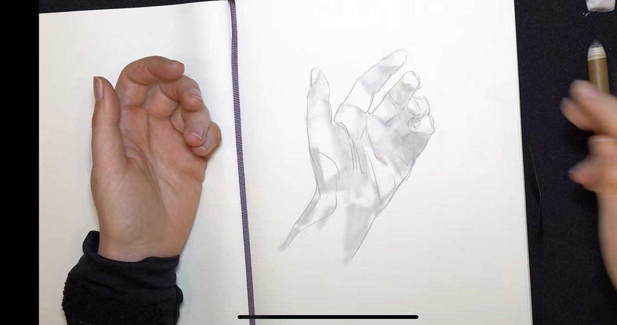 Drawing Hands with Eleeza 
YouTube: youtu.be/ZnAFCvh-D-o?si…
