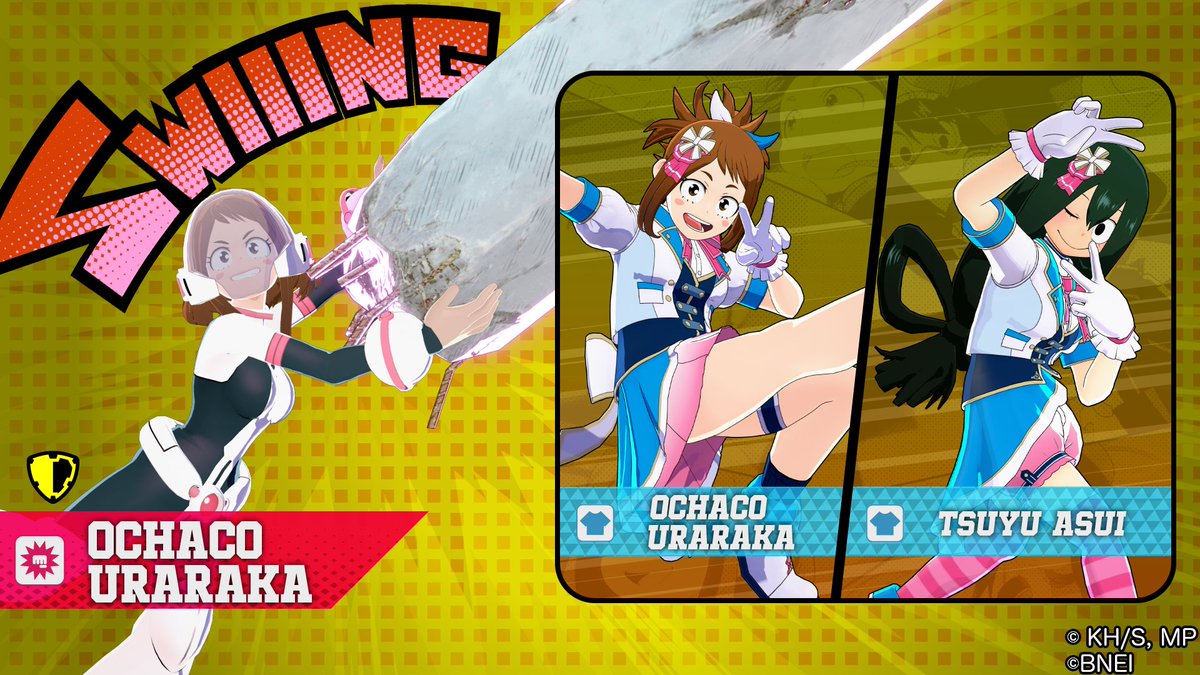 麗日の新”個性”技セット実装！！ ＼ 麗日の新