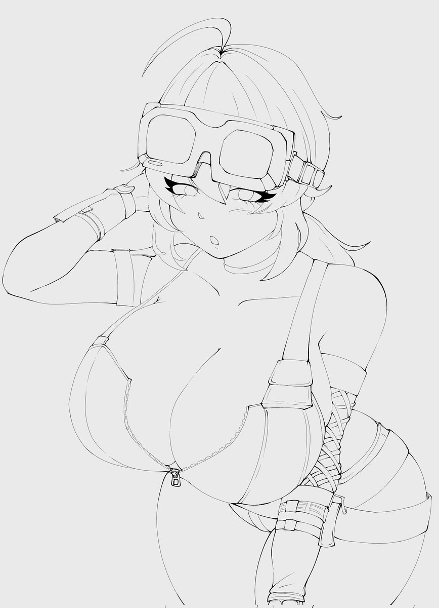 Lineart de Grace que no creo acabar nunca
#ZenlessZoneZero #ZZZ