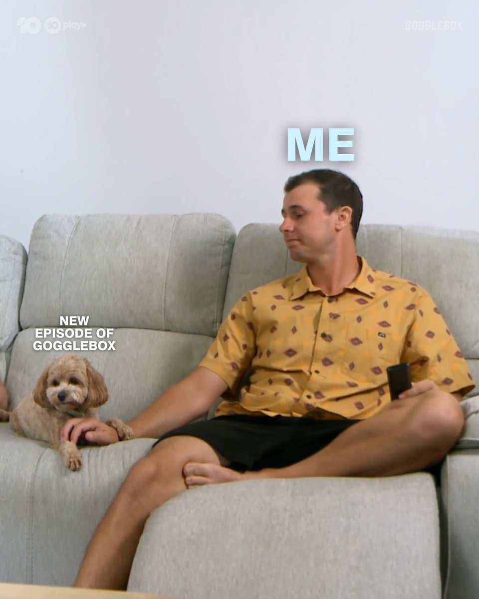 New episode of #GoggleboxAU incoming 🙌

7.30 Tonight on @channel10au and 10 Play