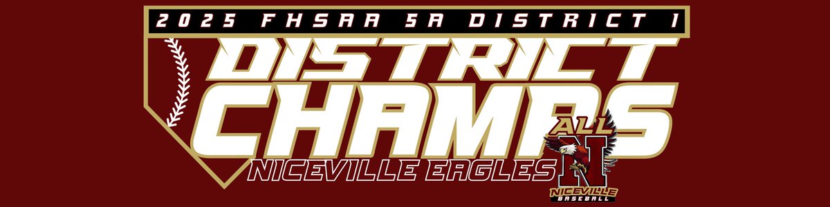 2025 FHSAA 5A District 1 Champions!!!
