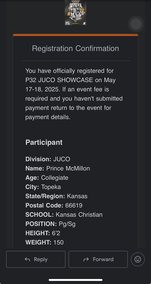 I will be participating in the New Balance P32 Juco Elite Showcase in Dallas , Texas , thank you to <a href="/JC4PT/">Revocruit JUCO</a> for the opportunity