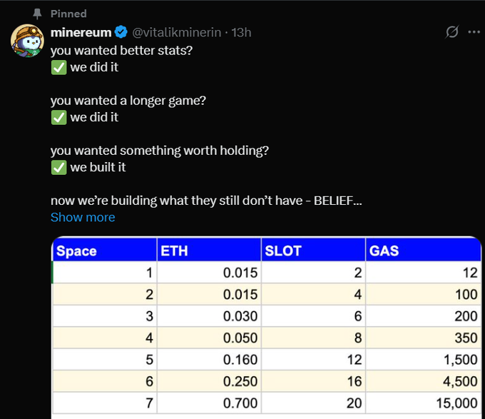 Dood0__0's tweet photo. ⚠️ 0.01 ETH → 42 $METH/day
That’s not a drill — it’s passive farming
👉 https://t.co/IkMdyu2I2P
If you’re not mining, you’re watching.
Early players are stacking silently.
#DeFiFarm #CryptoDegen #METHminers #Web3Alpha #Splinterlands #NFTGaming #DEC #CryptoGames #Web3Strategy #P2E
#GameRewards #MetaMask $HYPER Airdrop #zelena #Tommavi #helevier
#GrandeFratello #uzaksehir #Trump #sstvi #shailenzo #putin