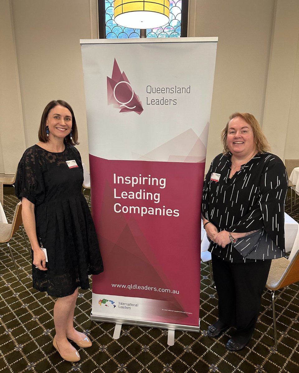Sharon &amp; Head of LISL, Lynda, attended @Queenslandleaders—connecting with forward-thinking leaders &amp; gaining fresh insights. Their involvement steers Hear and Say into the future, ensuring we continue delivering world-class hearing &amp; speech services to families across Queensland.
