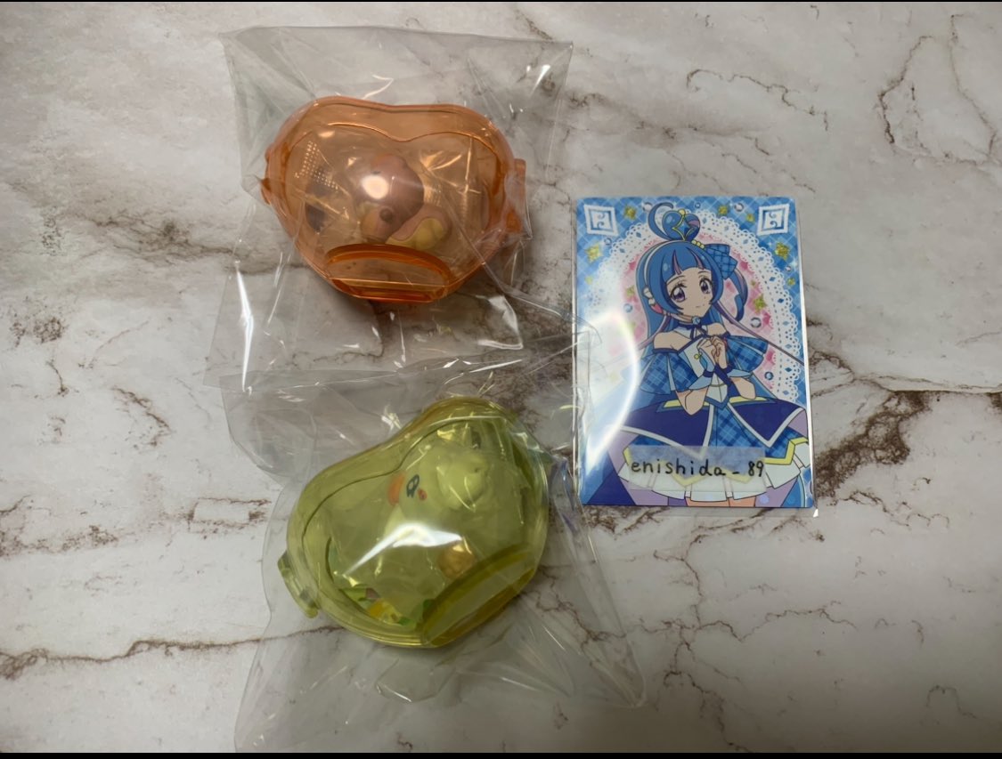 (交換) ぷちきゅあ カプセルハウスコレクション  ガチャ

譲）ここ / ココ  なっつ/ ナッツ
求）ぽるん＞もふるん

シール特典のため開封済み 中身は未開封
検索からでもお気軽にお声がけ下さい。