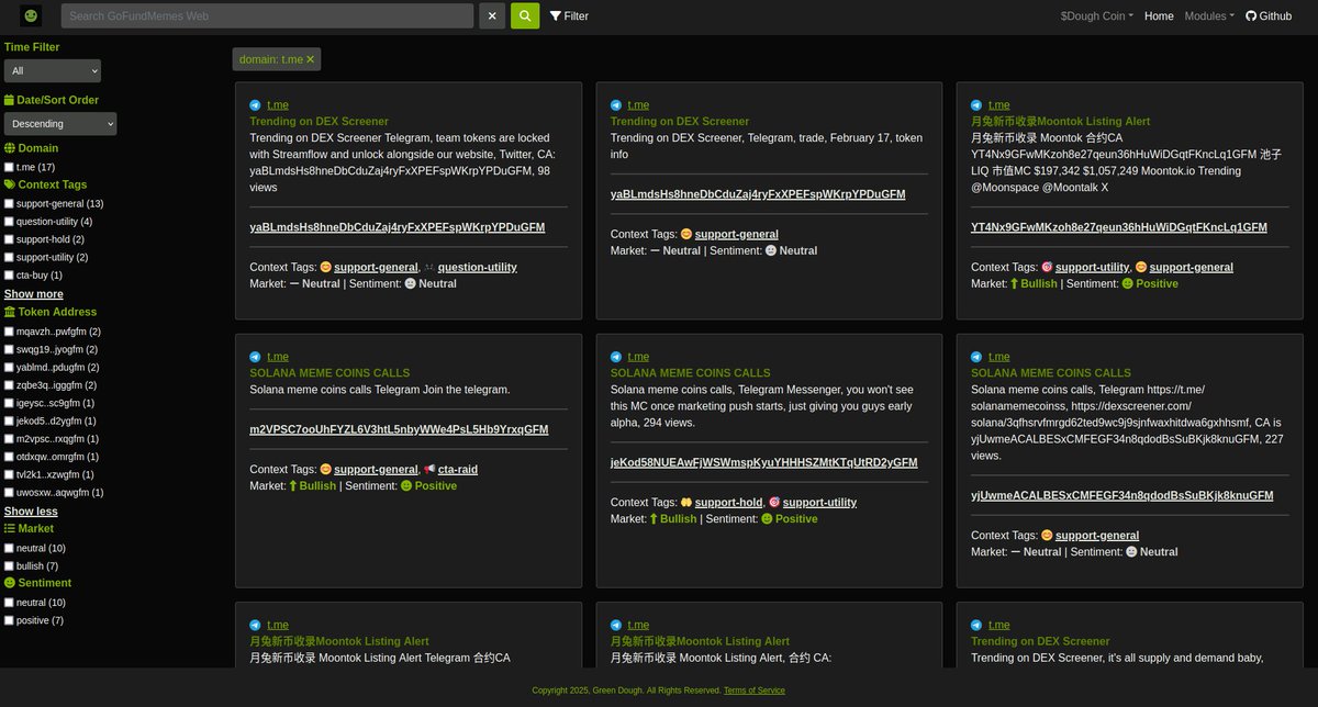 Green $DOUGH tweet media