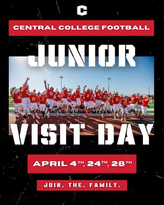 Thank you <a href="/CoachTimLydon/">Tim Lydon</a> for the junior day invite!