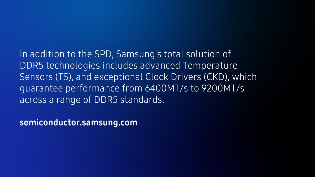 Think of a subway system, where thousands of commuters need to travel from point A to point B every day. In #DDR5 #DIMM modules, the subway system is the #PMIC. Learn more about the ways in which #SamsungSemiconductor is delivering lower-power memory solutions.