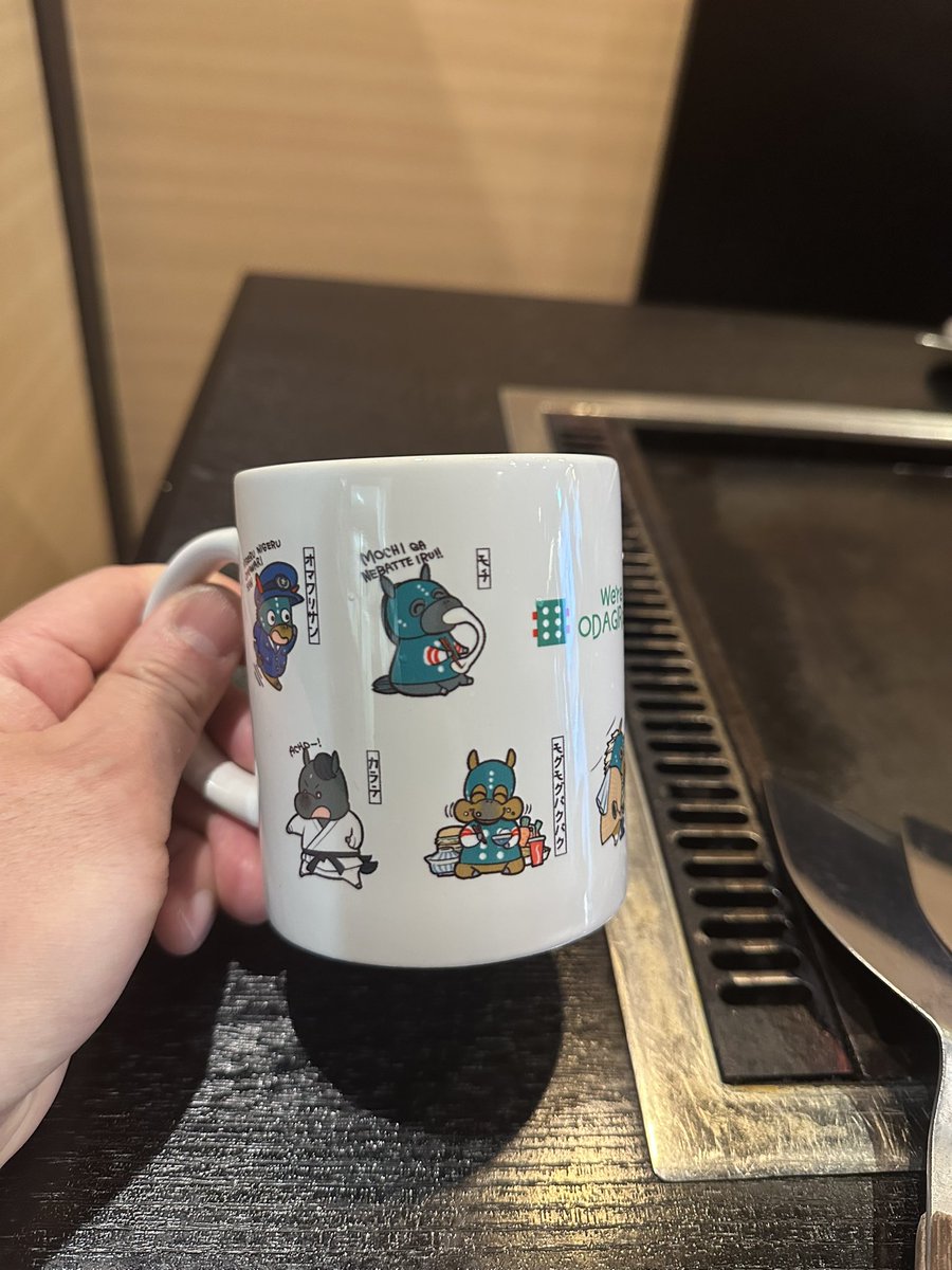 we′re ODAGIRORS!
マグカップとTシャツが届きました😆