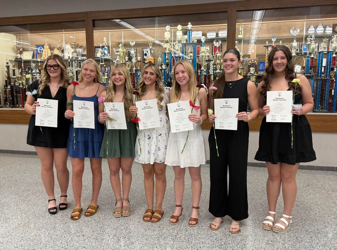 National Honor Society.  Congrats to this crew!