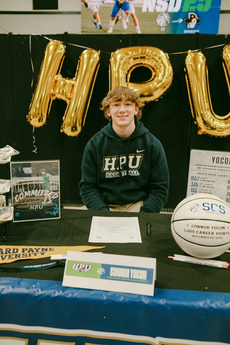 Connor Yocom (@connoryocom) on Twitter photo βπΌ Blessed by the opportunity to officially sign to play basketball at <a href="/HPUmbsk/">HPU Men's Basketball</a> in front of so many friends, family, coaches, and teammates.
Thankful for my HS journey. Grateful to
<a href="/ndalleh/">Nadir Dalleh</a> <a href="/tstarnes_hpu/">Tony Starnes</a> for believing in me so I may continue playing the game I love. Excited to βπΌ Blessed by the opportunity to officially sign to play basketball at <a href="/HPUmbsk/">HPU Men's Basketball</a> in front of so many friends, family, coaches, and teammates.
Thankful for my HS journey. Grateful to
<a href="/ndalleh/">Nadir Dalleh</a> <a href="/tstarnes_hpu/">Tony Starnes</a> for believing in me so I may continue playing the game I love. Excited to