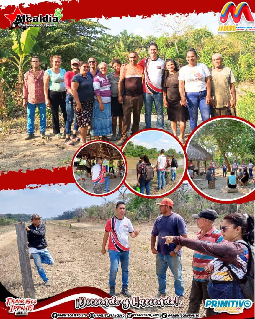 Hoy, el Alcalde Francisco Ippolito llevó a cabo una importante asamblea en el Caserío Barranco Amarillo del Municipio Papelón, donde escuchamos las inquietudes de sus habitantes. 
Nueva Era De Gobierno Diciendo Y Haciendo con Ejemplo De Lucha 
#PapelónRenace