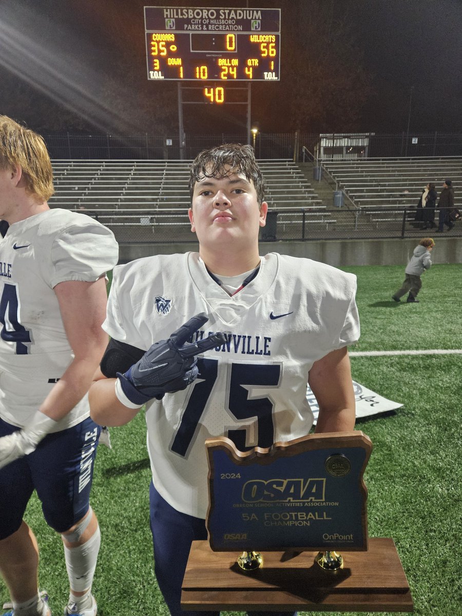 Oregon 5A Back to Back State Champs 2024