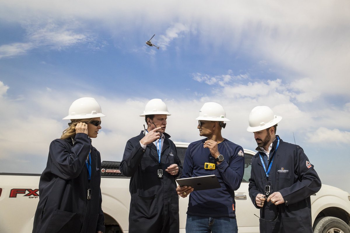 Diamondback_EP's tweet photo. U.S. Representative August Pfluger (TX), U.S. Representative Julie Fedorchak (ND), and EPA Region 6 Administrator Scott Mason IV visited the Permian Basin, where Diamondback Energy had the privilege of hosting them at one of our production facilities in Midland County.

Our Diamondback team provided a tour of the facility to the congressional representatives and EPA Region 6 staff, showcasing the dedication and effort required to produce American energy. The group also observed a demonstration by ChampionX, highlighting our advanced emissions monitoring system.

We were honored to spotlight the hard work and innovation of the men and women in the Permian Basin energy industry!